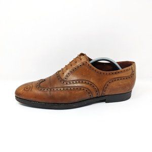 Crockett \u0026 Jones Shoes | Crockett \u0026 Jones Mens 9 Brown Leather Derby Oxford Dress Shoes | Color: Brown/Tan | Size: 9 | Pm-31458310's Closet